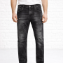 Dsquared2 Erkek Slim Fit Yıpratmalı Antrasit Kot Pantolon
